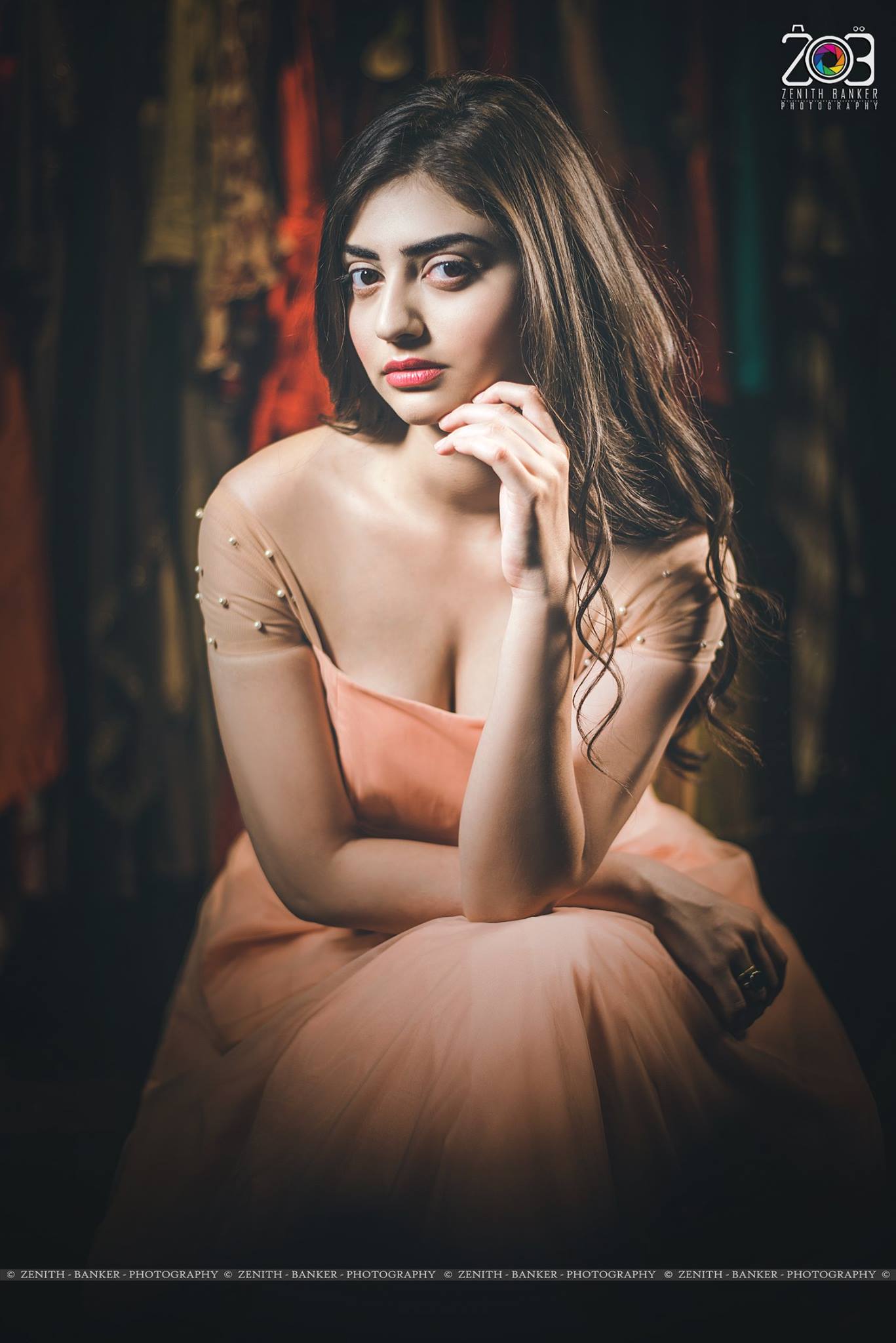 Natural light outdoor photography of Nazia Davidson for fashion photography.