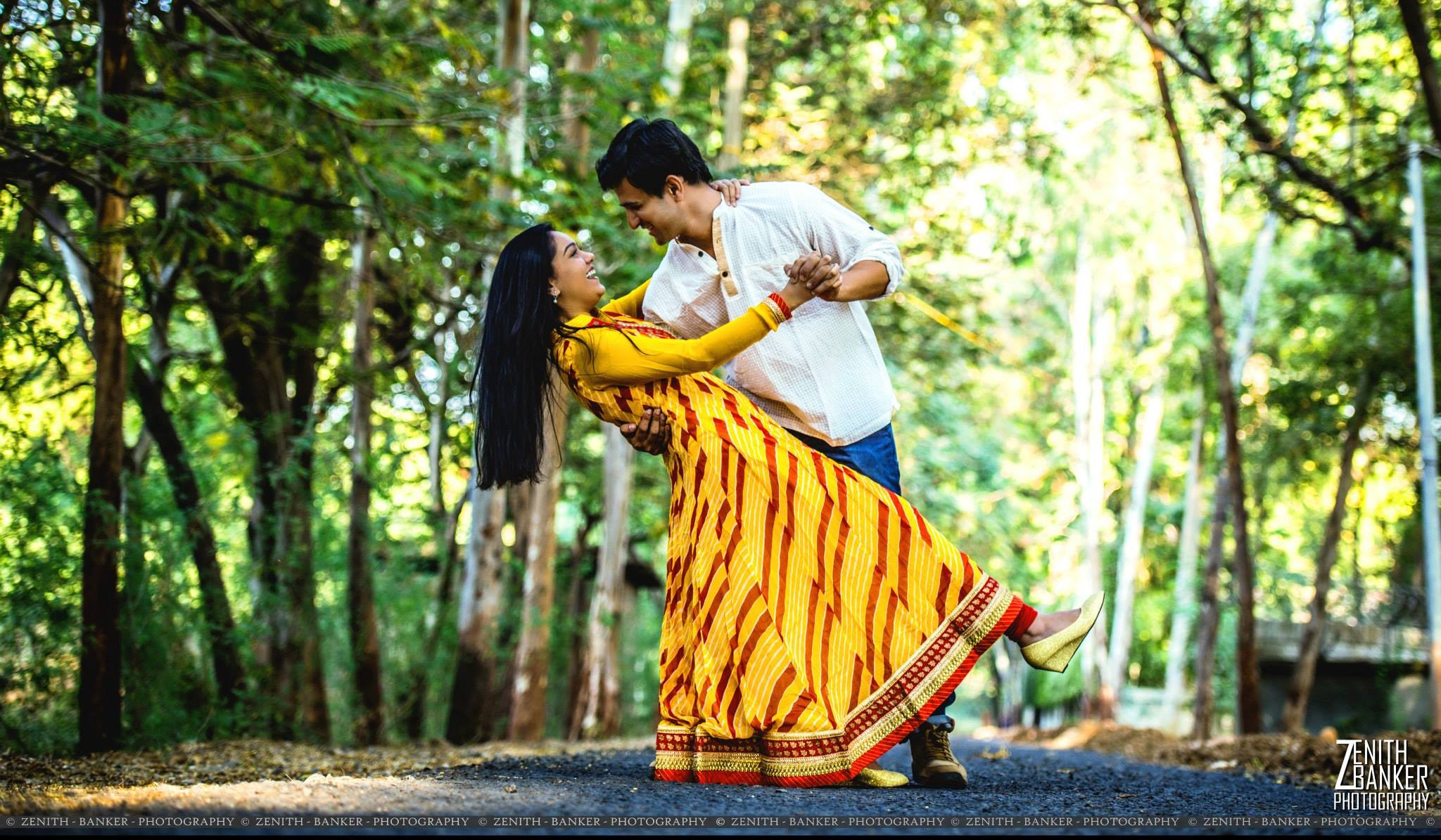 Romantic pre wedding photoshoot in Ahmedabad