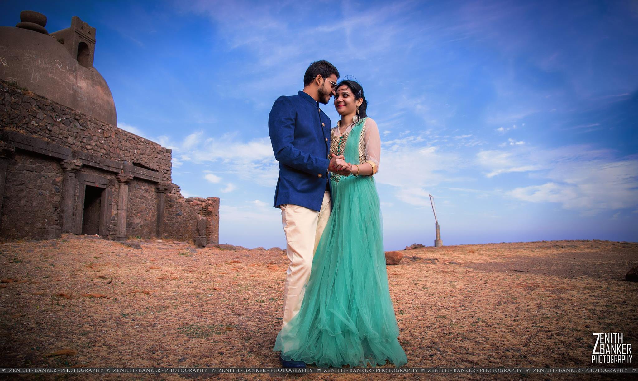 Outdoor pre wedding shoot in Ahmedabad location