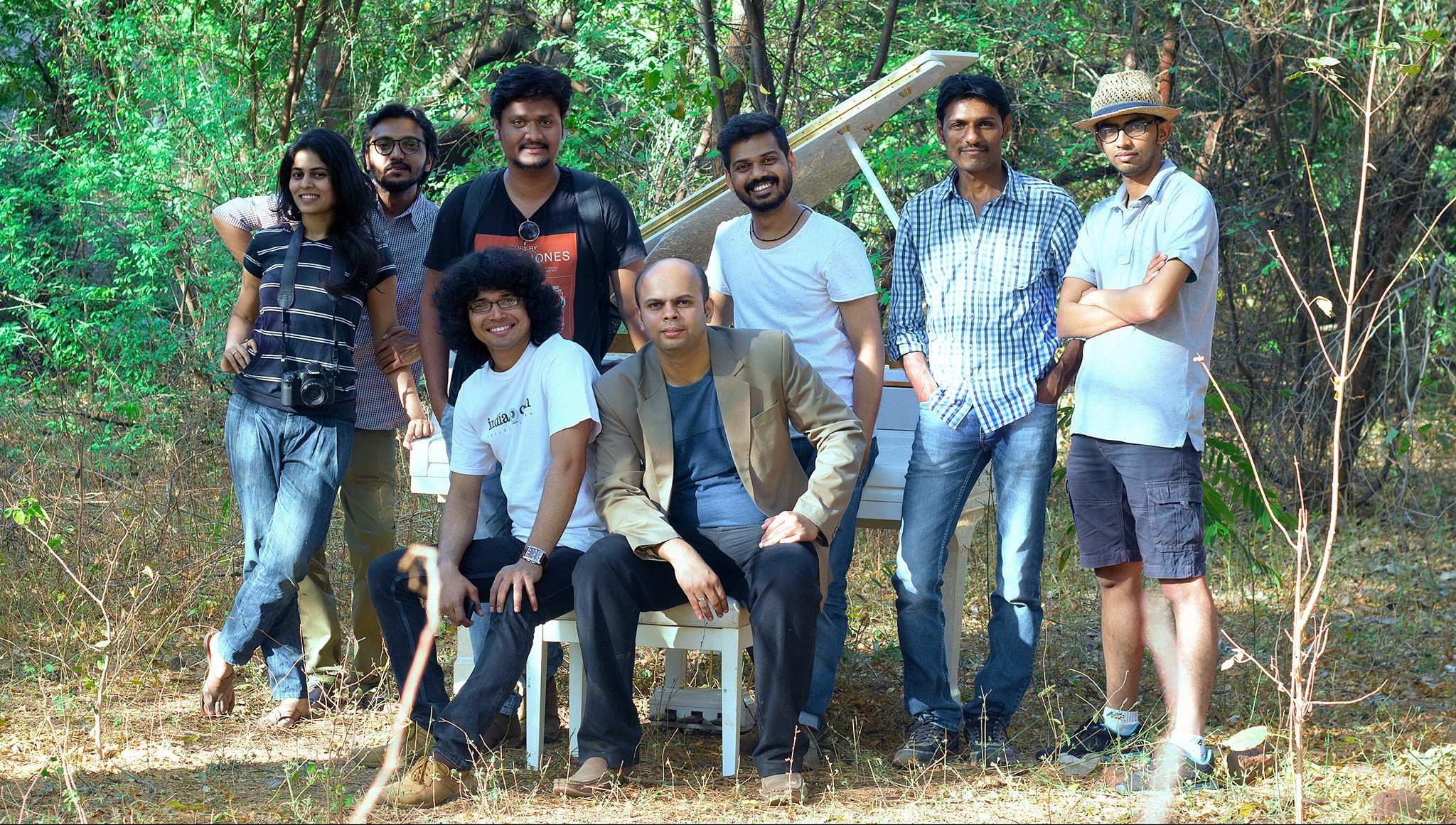 Full group photo of the Zenith Banker Photography team in Ahmedabad.